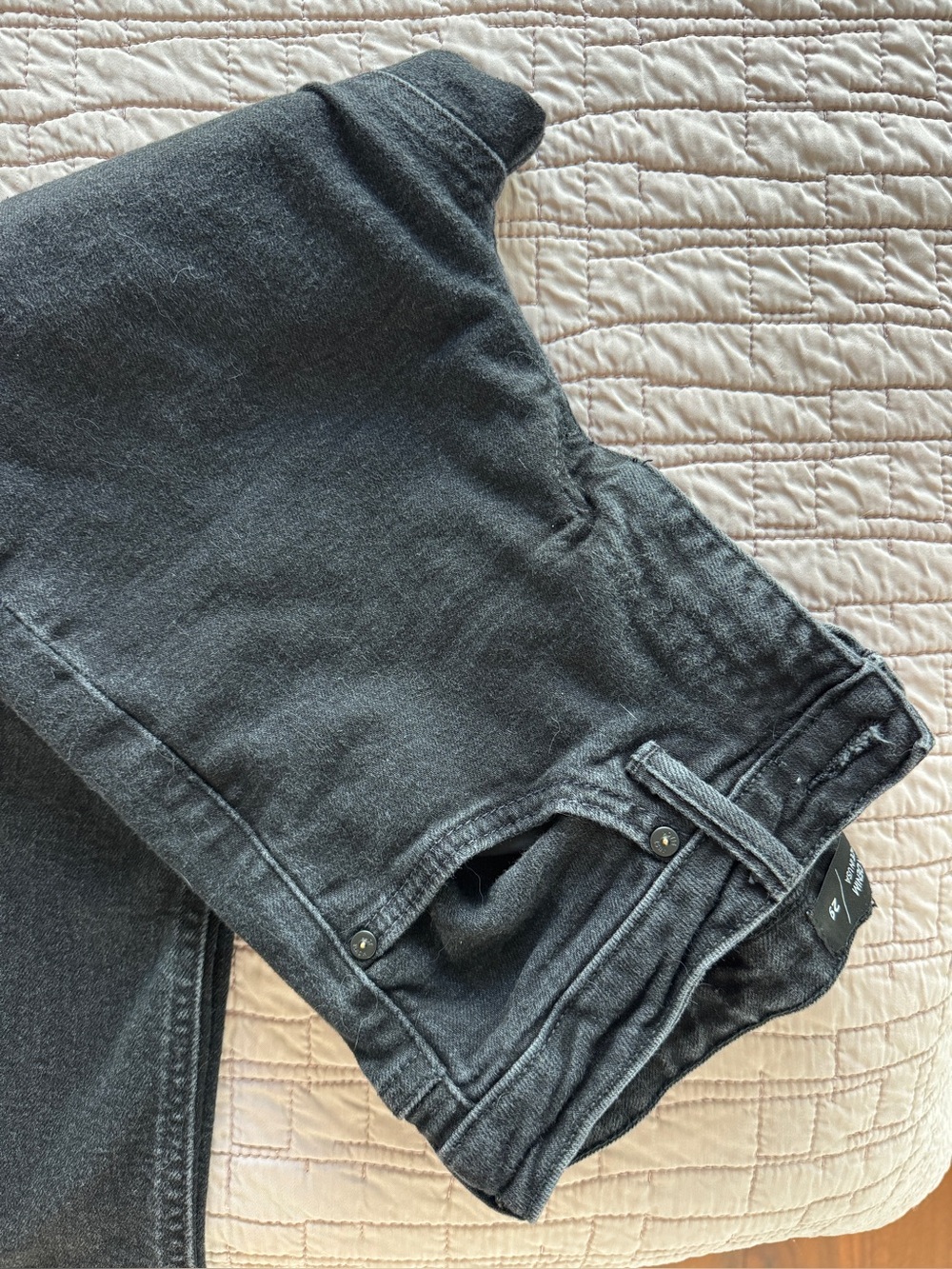 Just Black Denim Straight Leg Jeans